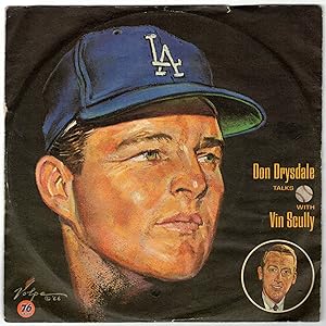 Don Drysdale talks with Vin Scully record