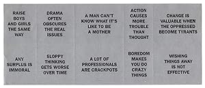 Truisms Stamps (with Original Envelope)