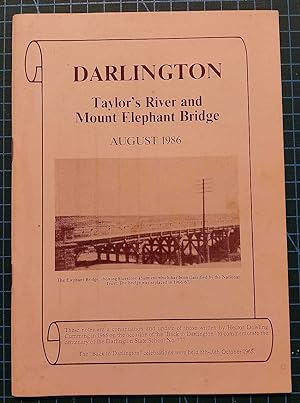 DARLINGTON, Taylor's River and Mount Elephant Bridge. August 1986