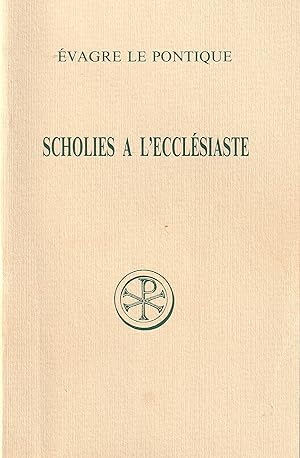 Scholies a l'Ecclésiaste Edition rinceps du texte grec