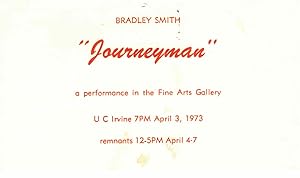 Bradley Smith "Journeyman" art announcement