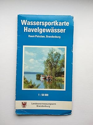 Wassersportkarte Havelgewässer: Raum Potsdam, Brandenburg / 1:50 000 (2. überarbeitete Auflage)