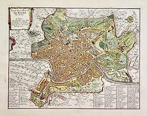 Plan de la ville de Rome