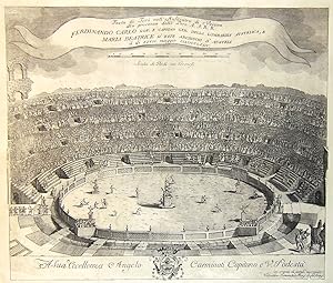 Festa di tori nell'Anfiteatro di Verona alla presenza delle Loro A.A.R.R. Ferdinando Carlo Gov. C...