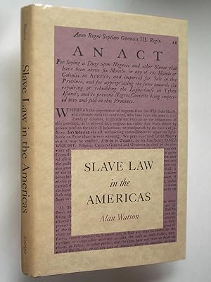 Slave Law in the Americas