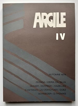 Argile n°IV : automne 1974.
