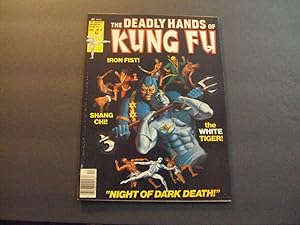 Deadly Hands Of Kung Fu #31 Dec '76 Bronze Age Marvel Comics BW Magazine