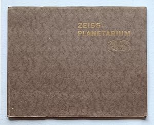 Il Planetarium Zeiss. Il teatro degli astri. Brochure presentazione fine anni '30.