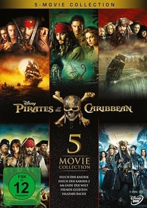Pirates of the Caribbean - Fluch der Karibik 1-5