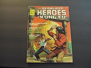 Deadliest Heroes Of Kung Fu #1 '75 Bronze Age Marvel Comics BW Magazine
