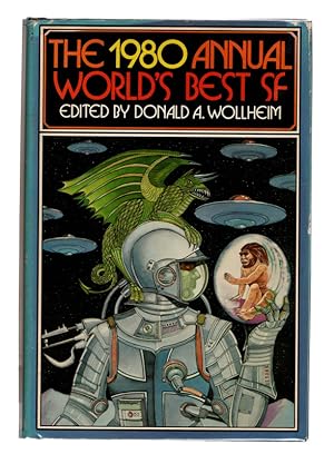 THE 1980 ANNUAL WORLD'S BEST SF, Edited by Donald A. Wollheim. SIGNED BY CONTRIBUTOR STEVE BARNES...