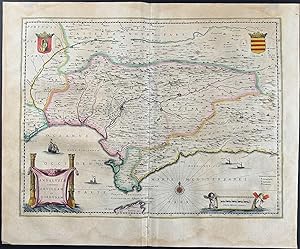 Map of Spain: Andalusia, Sevilla, Cordoba, Grenada, Cadiz, and Malaga