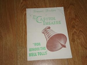 Souvenir Brochure of the Capitol Theatre for "Whom the Bell Tolls"