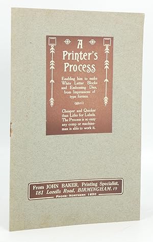 A Printer's Process
