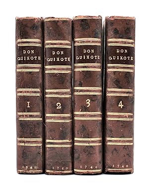 THE HISTORY OF THE VALOROUS AND WITTY KNIGHT-ERRANT, DON QUIXOTE OF THE MANCHA (4 volumes)