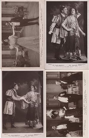 Miss Gertrude Lester The Merry Widow 4x Theatre Old Postcard s