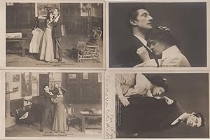 Forbes Robertson The Light That Failed 4x Old Theatre Postcard s