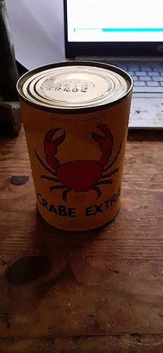 la boîte de crabes du crabe aux pinces d'or