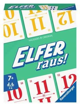 Ravensburger Elfer raus! Der Klassiker, Kartenspiel 2 - 6 Spieler, Spiel ab 7 Jahren für Kinder u...