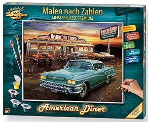 Malen nach Zahlen: American Diner