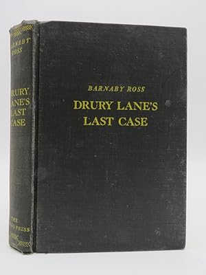 DRURY LANE'S LAST CASE