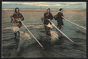 Ansichtskarte Berck-Plage, Pêcheuses de Crevettes