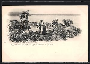 Ansichtskarte Boulogne-sur-Mer, Types de Moulières