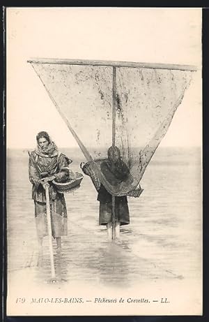 Ansichtskarte Malo-les-Bains, Pêcheuses de Crevettes