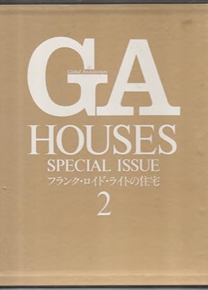 GA Houses 2. Special issue. Houses by Frank Lloyd Wright