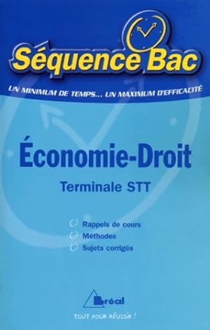 Economie-Droit terminal STT - Christian Rudelle