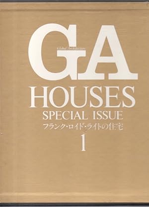GA Houses 1. Special issue. Houses by Frank Lloyd Wright