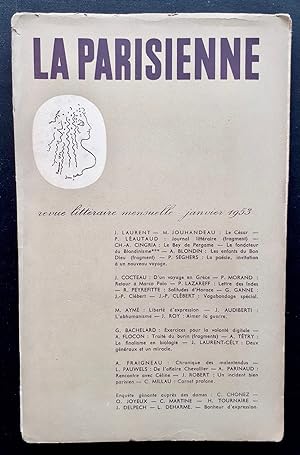 La Parisienne. Revue littéraire mensuelle : n°1, janvier 1953.