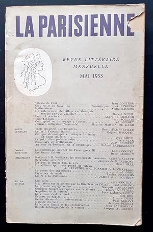 La Parisienne. Revue littéraire mensuelle : n°5, mai 1953.