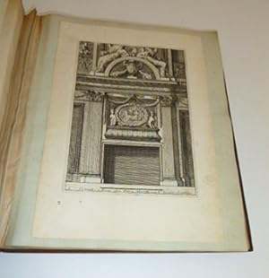 A collection of engravings of chimneys and interior design by Jean Le Pautre (1618?1682). First e...
