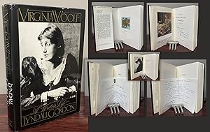 VIRGINIA WOOLF. A WRITER'S LIFE signed by Lyndall Gordon with 2 letters
