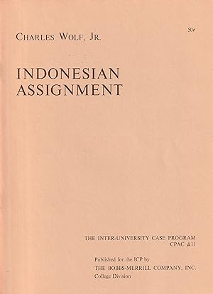 Indonesian Assignment. The Inter-University Case Program # 11