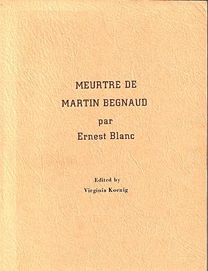 Meurtre de Martin Begnaud