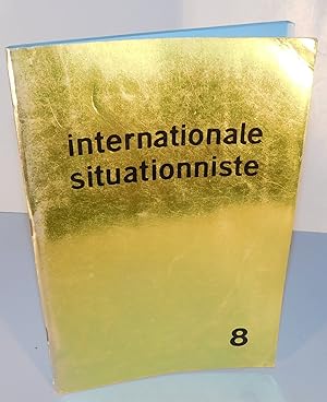 INTERNATIONALE SITUATIONNISTE bulletin no. 8 Janvier 1963 (édition originale)