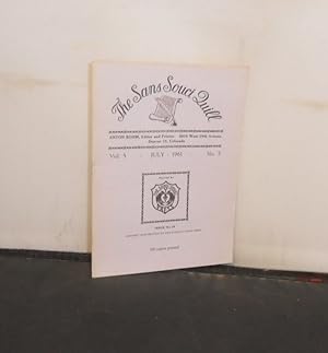 The San Souci Press of Anton Bohm - The Sans Souci Quill Volume 5 No 5 July 1961