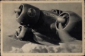 Ansichtskarte / Postkarte Italienisches Militärflugzeug, Bomber, S79
