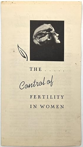 The Control of Fertility in Women