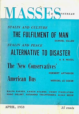 Masses & Mainstream, April 1953 [Vol. 6, No. 4]