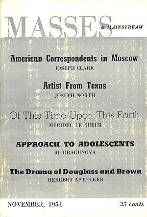 Masses & Mainstream, November 1954 [Vol. 7, No. 11]