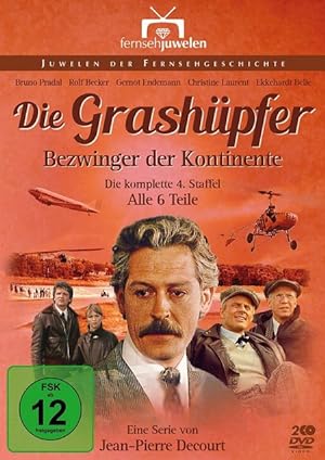 Die Grashüpfer - Bezwinger der Kontinente. Staffel.4, 2 DVD