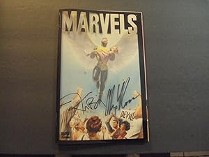 Marvels Bk 2 Of 4 Modern Age Marvel Comics Signed Alex Cross/Kurt Busiek