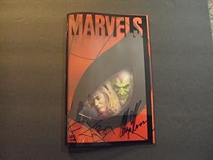 Marvels Bk 4 Of 4 Modern Age Marvel Comics Signed Alex Cross/Kurt Busiek
