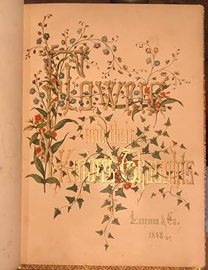 Flowers and Their Kindred Thoughts [Victorian Illuminated Gift Book]