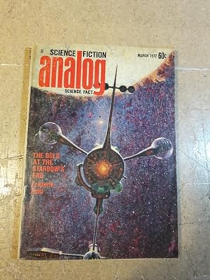 Analog Science Fiction - Science Fact March 1972 - Cloak of Anarchy, The Long Silence, War in Our...