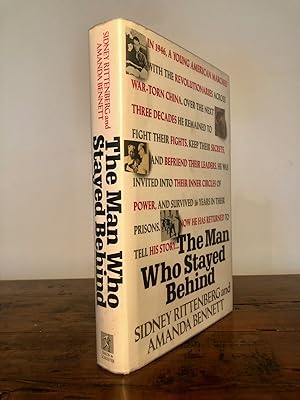 The Man Who Stayed Behind - INSCRIBED Copy with Ephemera