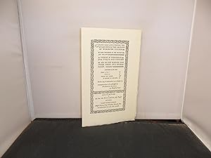 Cuckoo Hill Press of David Chambers : Reprint of Three Leaflets originally printed by the Rev Hen...